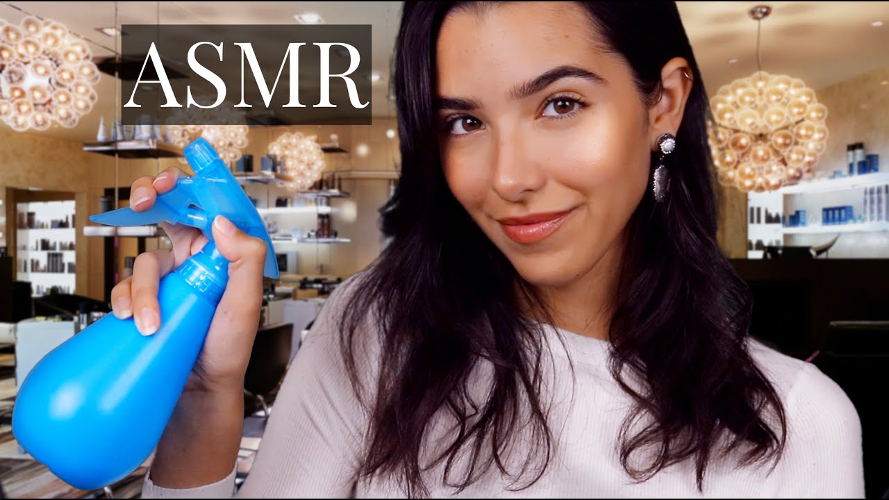 ASMR Giving You a Soft Hair Treatment
