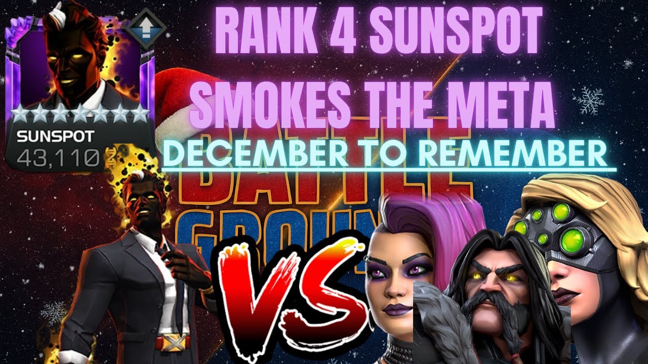 DID YOU FORGET HOW OP SUNSPOT IS? Marvel Contest Of Champions