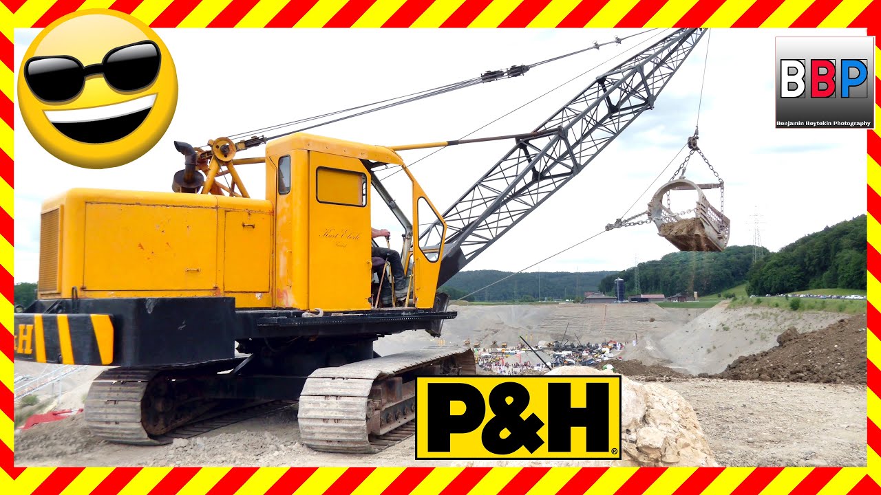 ⚡️ P&H 320 Dragline ⚡️ - Weiach Historik 2022.