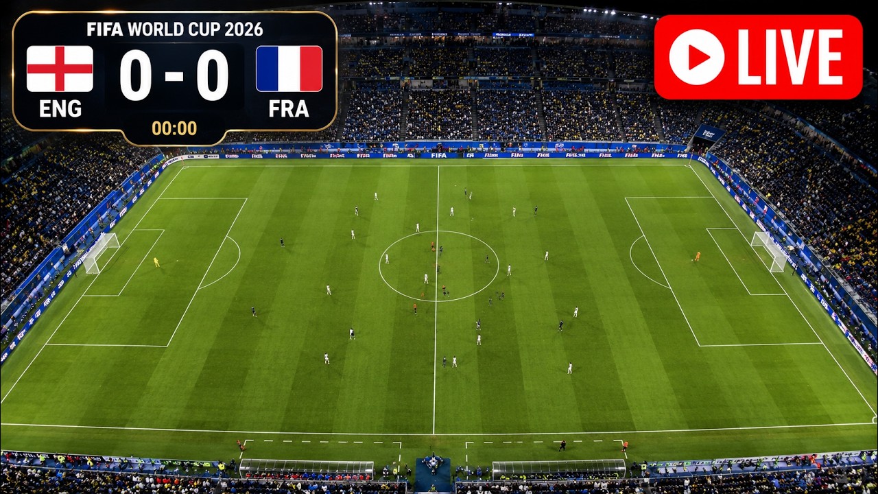 LIVE: England vs France | FIFA World Cup 2026 Bronze Medal Match | Kane vs Mbappe LIVE