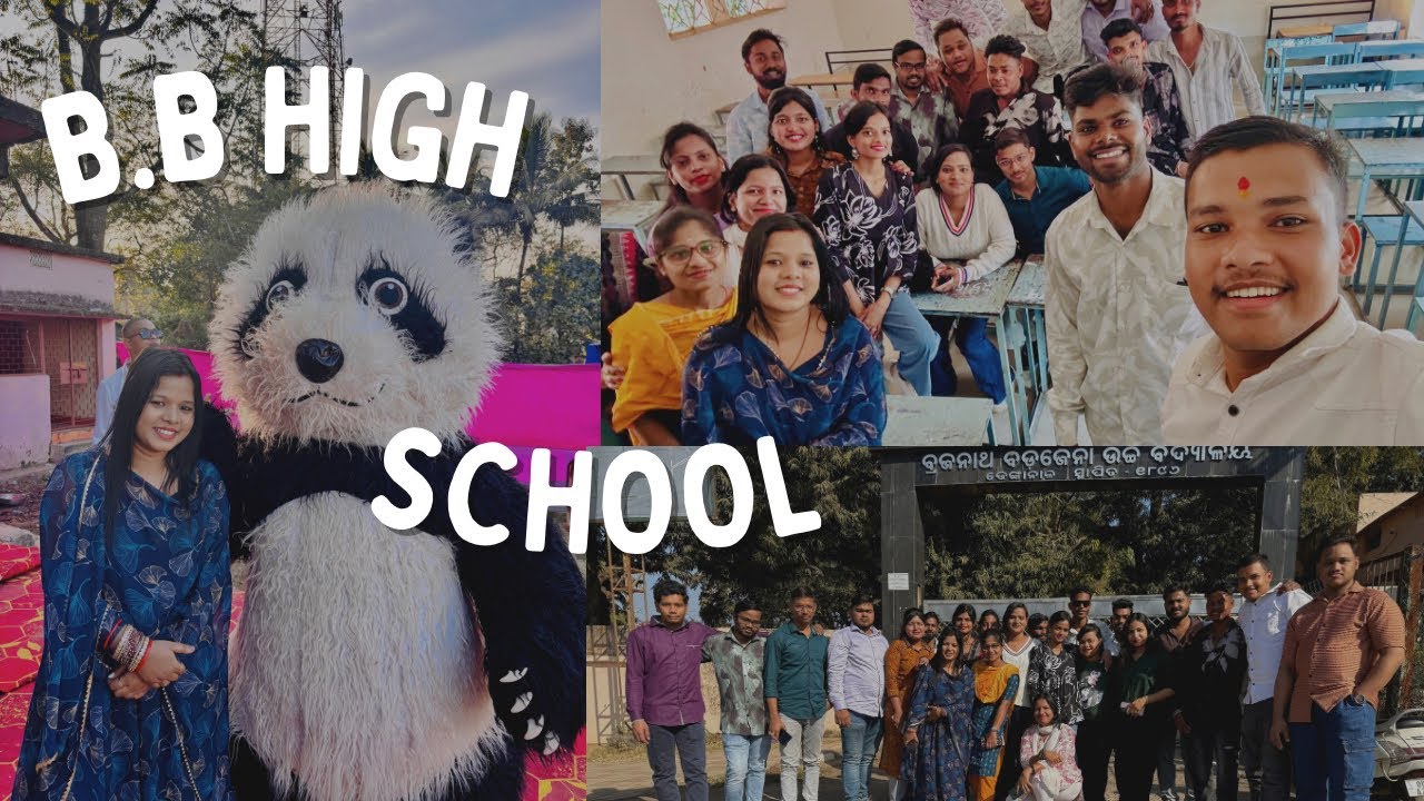 ମୋ School Batch feast 🧿| Sabu school memories mane padigala |B.B high school | Dhenkanal 
