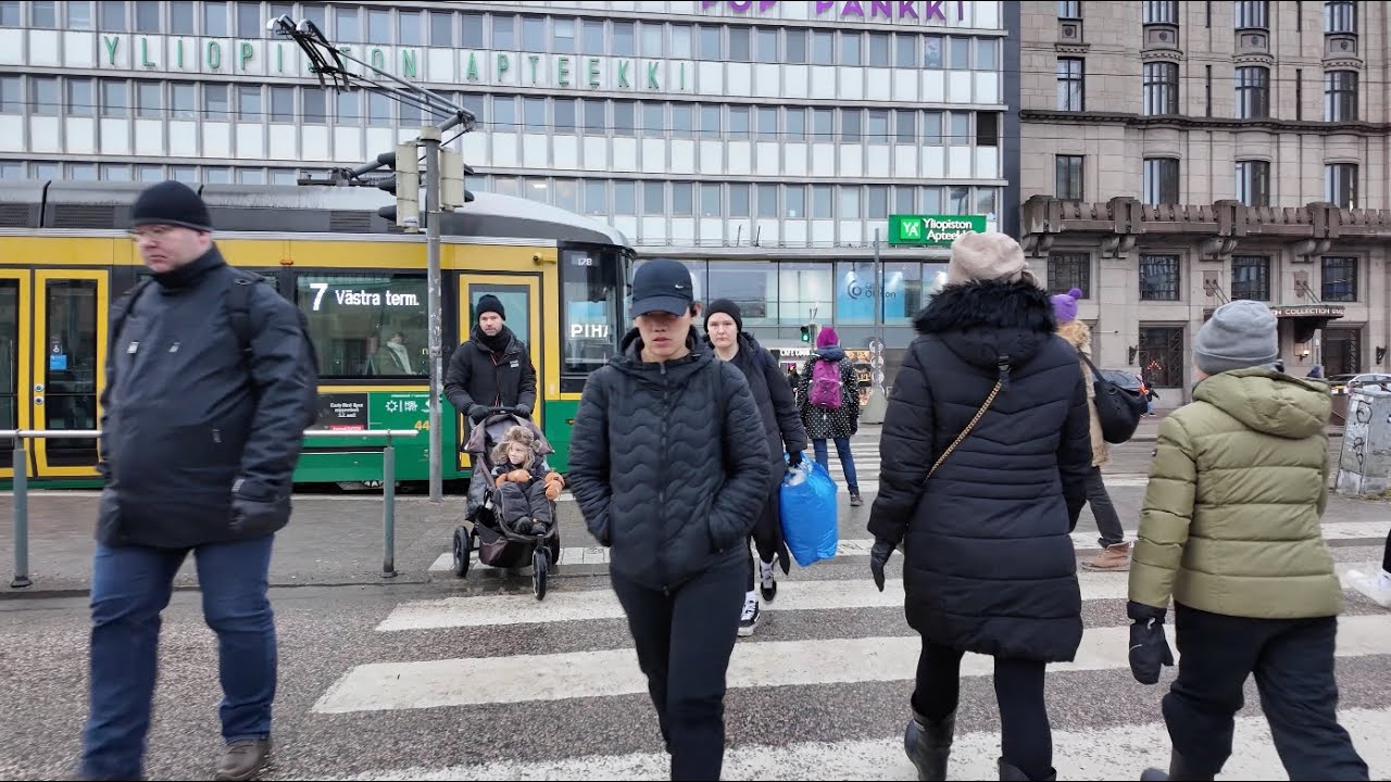 Helsinki Walking February 2026 Tour 🇫🇮 | Helsinki Finland 2025 4K