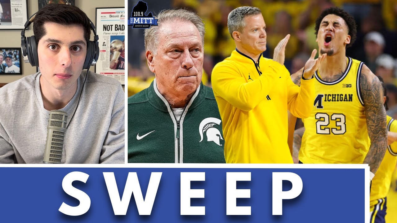 Michigan SWEEPS MSU to cap off HISTORIC regular season, best rivalry in college basketball?