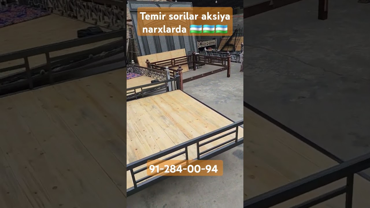 Aksiya narxlarda temir sorilar Uzb bo'ylab dastafka bor #karavat #yo #trenddagi #soʻri #1m #ixlos
