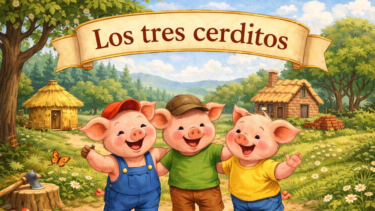 Cuento para niños - Los tres cerditos