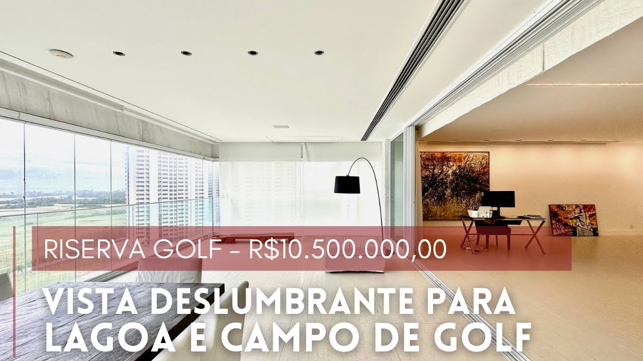 LINDO APARTAMENTO COM 381 M² - CONDOMÍNIO RISERVA GOLF - BARRA DA TIJUCA | PRÁTICA CONSULTORIA