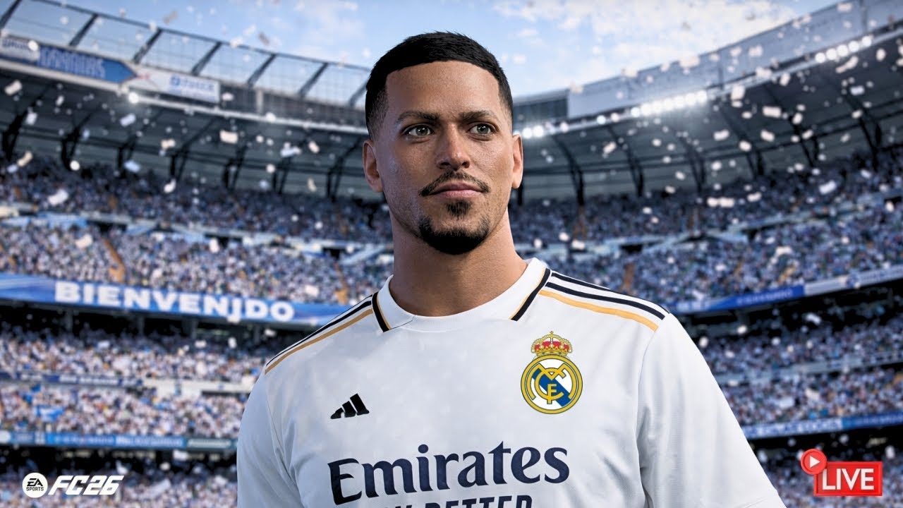 🔴LIVE - THE KING IS BACK , MAROCANU SE INTOARCE LA REAL MADRID 🤍 #fc26 #playercareer #live