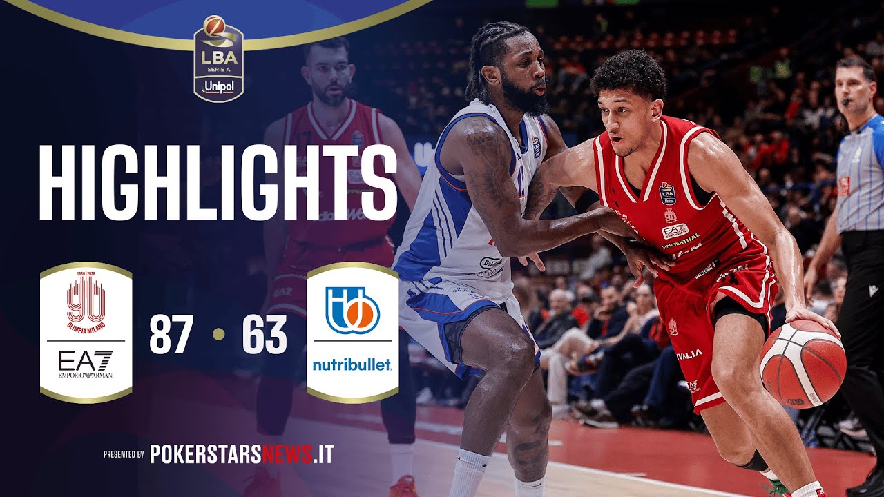 EA7EmporioArmani Milano - NutribulletTreviso Basket|PokerstarsNews Highlights SerieAUnipol 2025/2026
