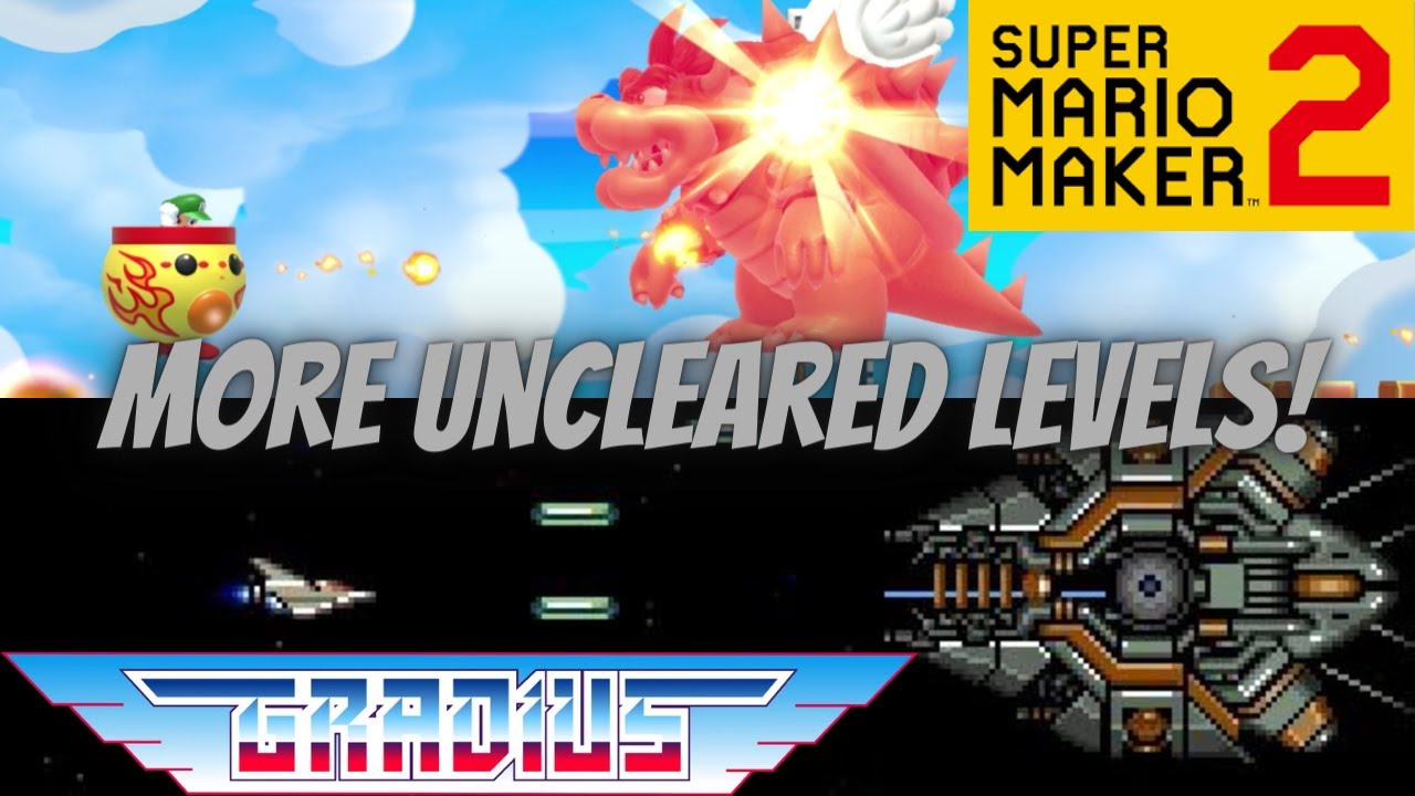Mario Maker X Gradius?! - Uncleared 2019 Levels 2 - Super Mario Maker 2