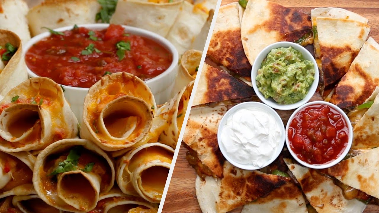 Mouthwatering Quesadillas Five Ways • Tasty Recipes