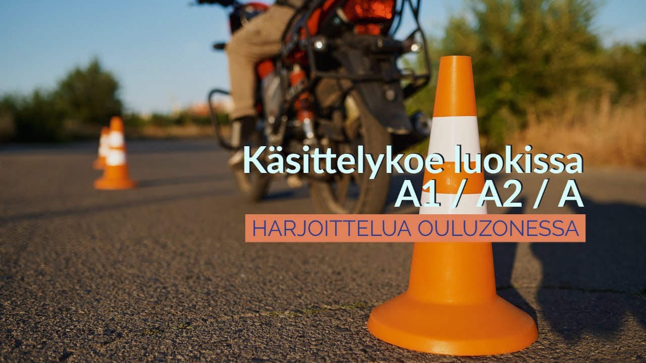 A1 / A2 / A Ajokorttien k&auml;sittelykokeen teht&auml;v&auml;t