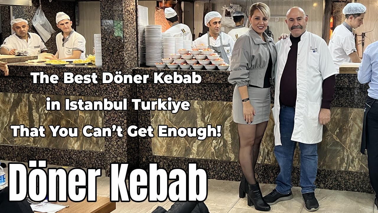 Turkish Döner Kebab in Bayramoğlu Döner Istanbul Turkiye