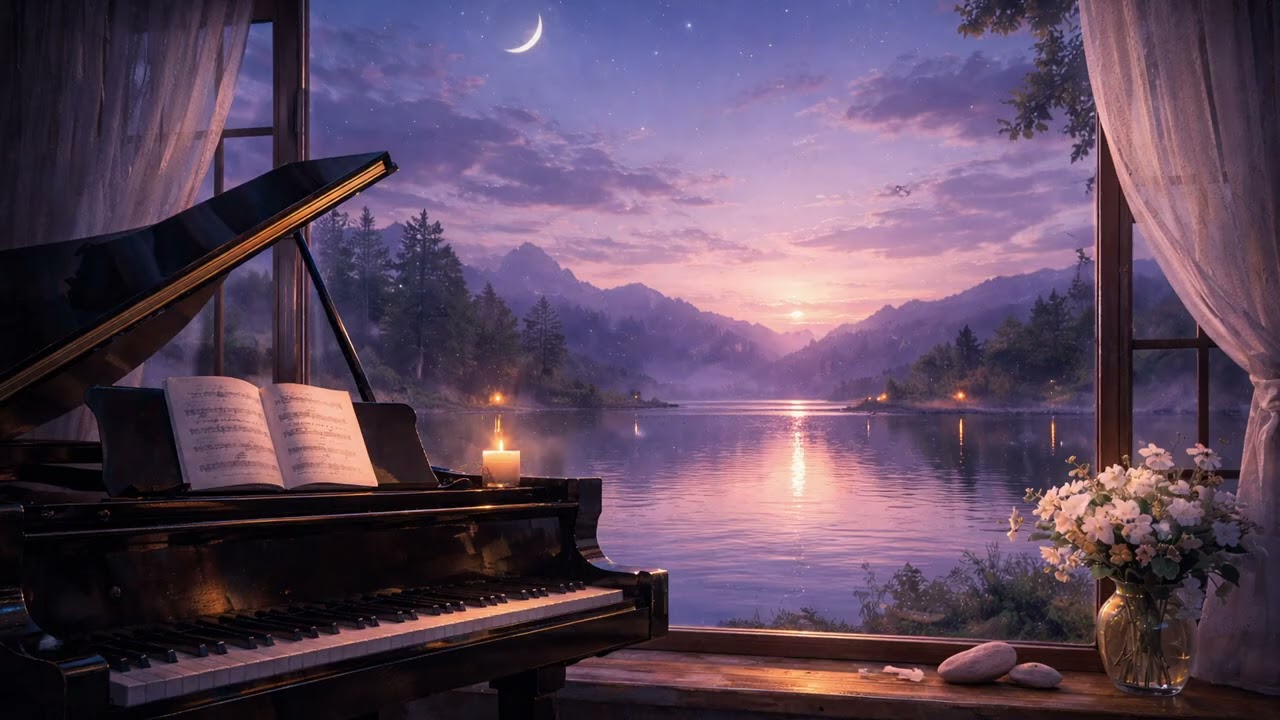 Soft Evening Piano for Deep Relaxation & Sleep