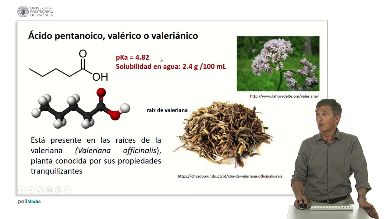 Algunos ácidos carboxílicos de interés |  | UPV