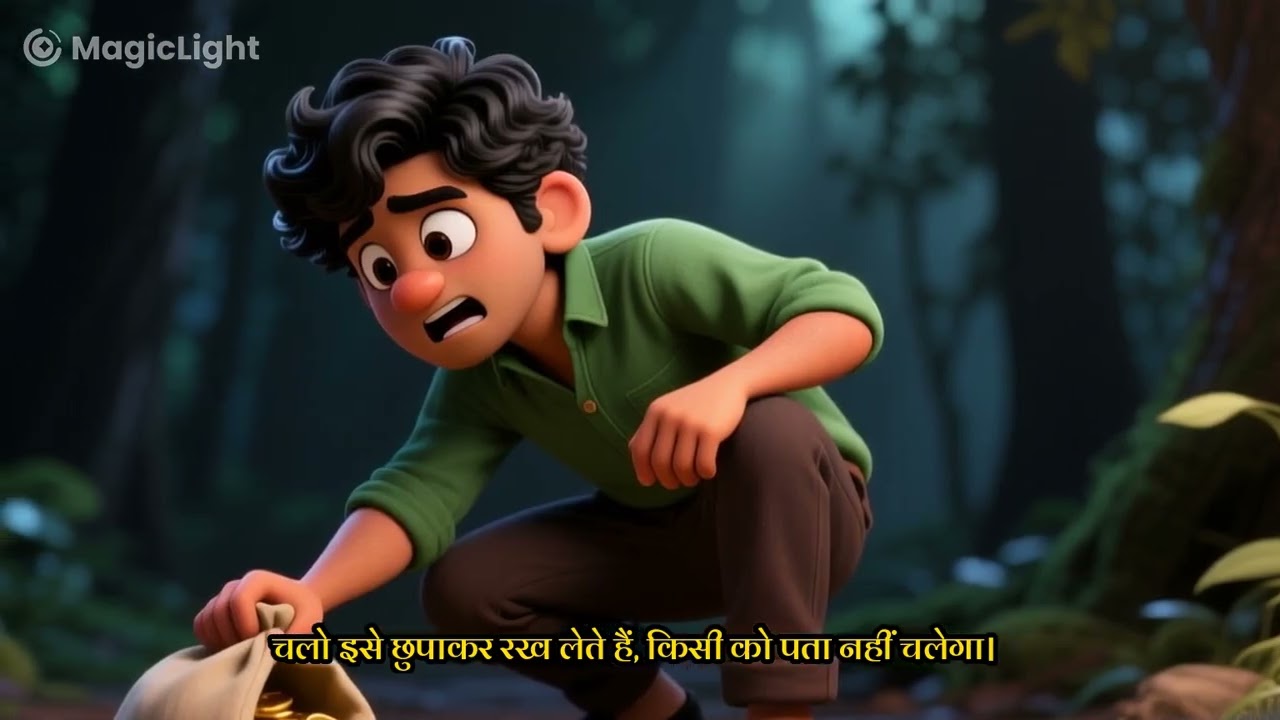 2 दोस्त और पैसे 🤑🤑 |Sacha dost |hindi kahaniyan | hindi stories cartoon///