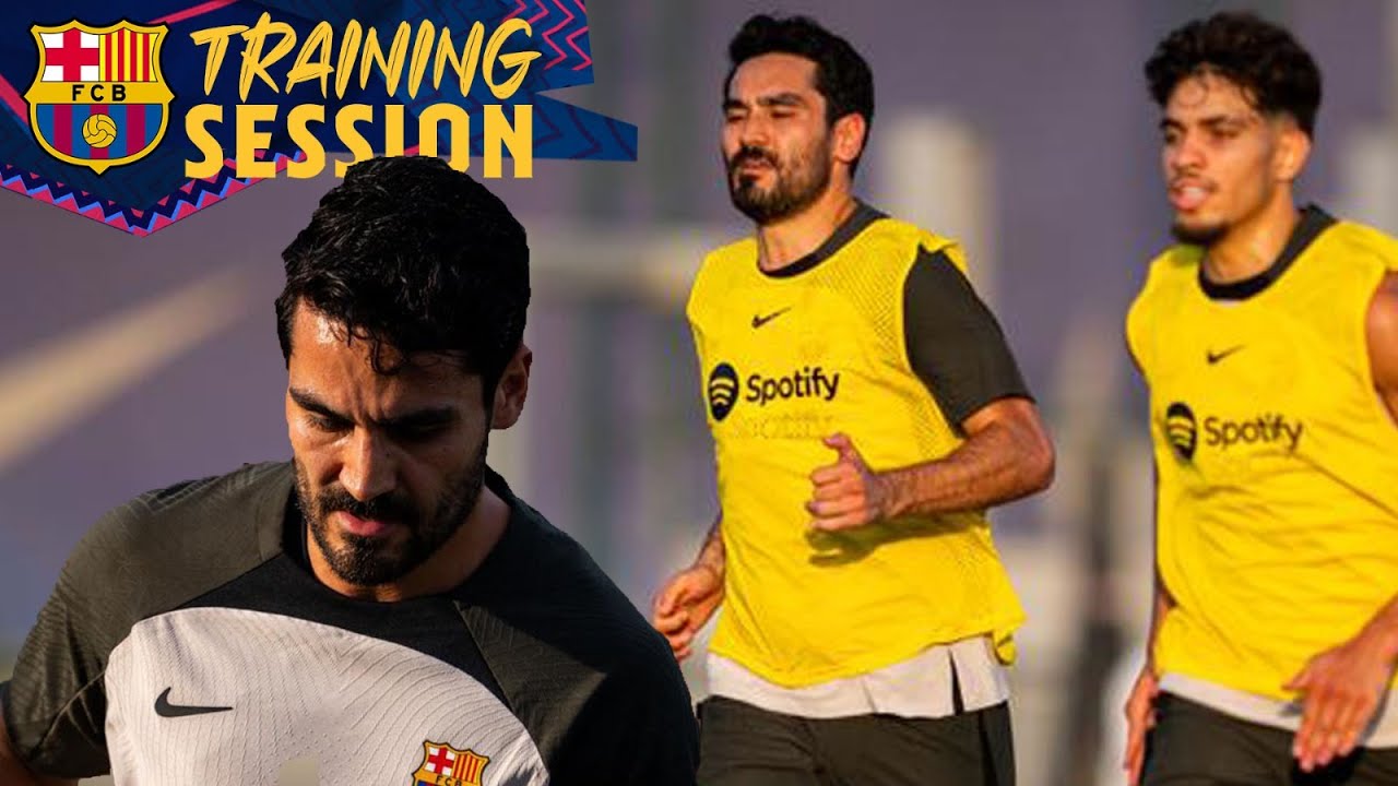 ⚽🔥 GÜNDOĞAN TRAINS WITH BARÇA
