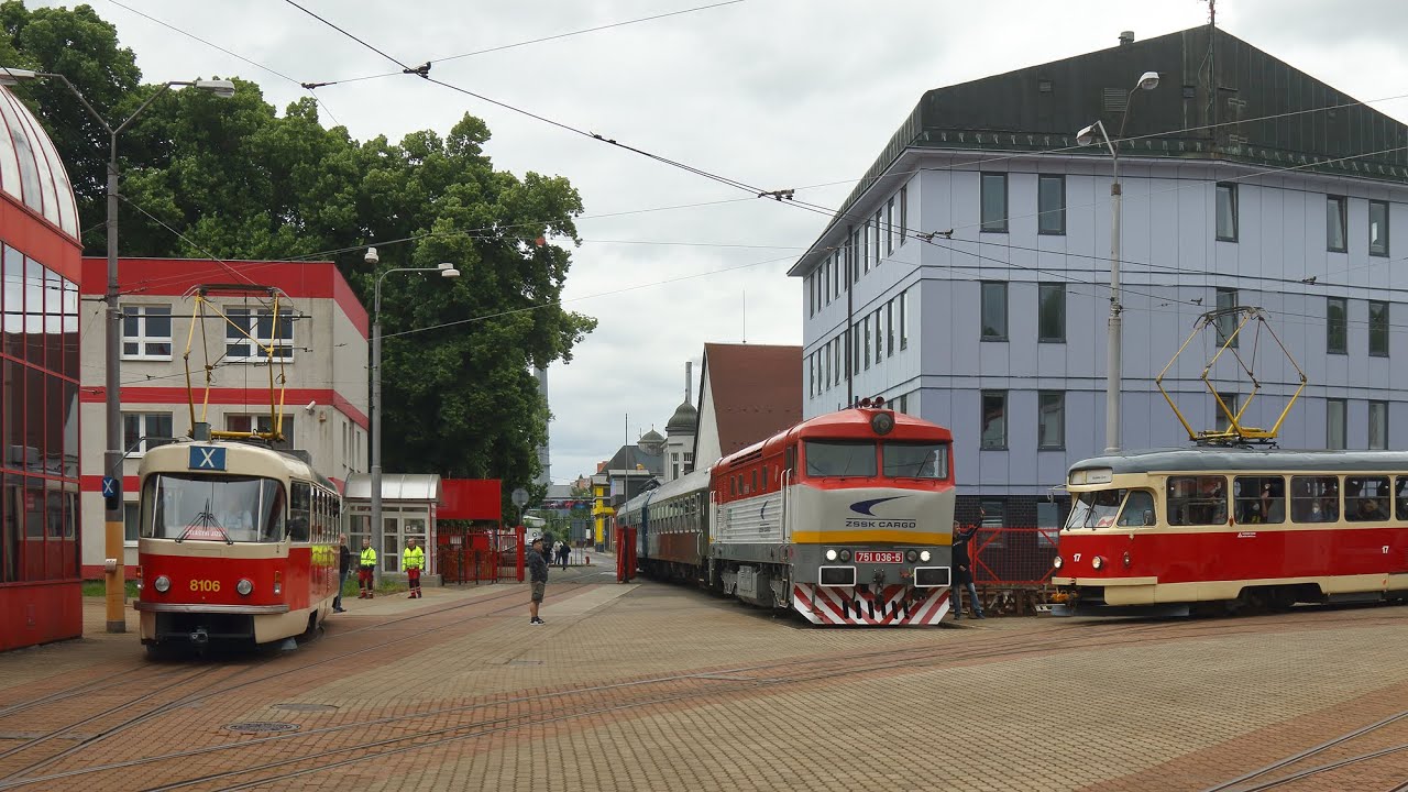 Bardotkou na rozloučení s libereckými úzkorozchodnými tramvajemi, 13.6.2021
