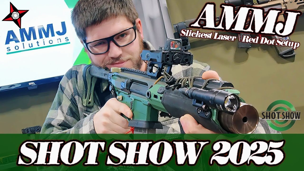 Aiming Laser That Mounts Your Red Dot! AMMJ Solutions From Shot Show 2025