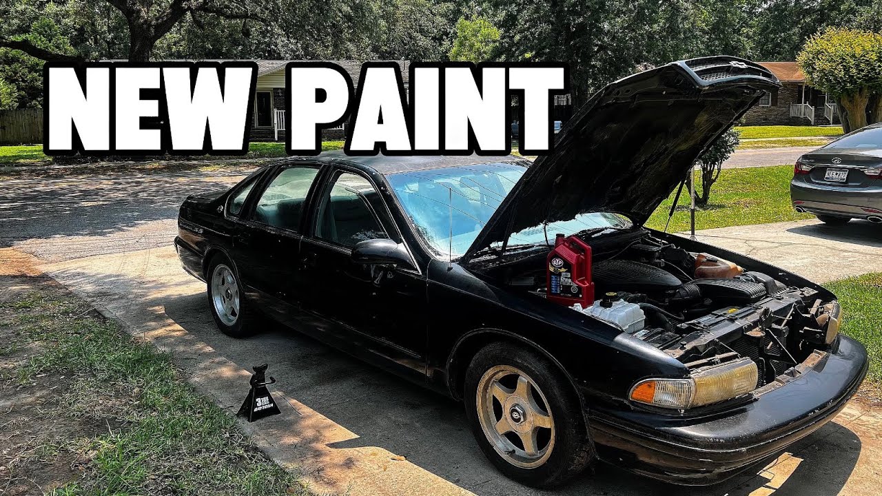 Restoring My Dream Car 1996 Impala ss pt 3. Getting ready for Paint