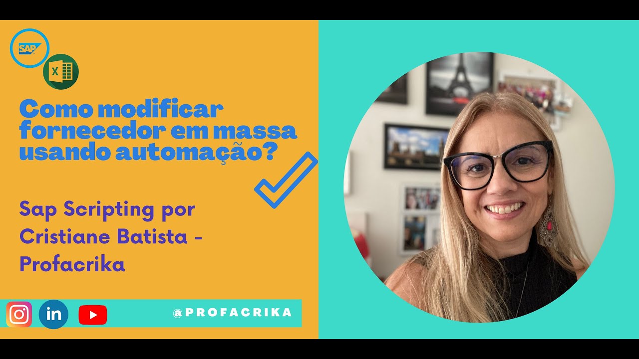 Mostre que pode modificar em massa o cadastro de fornecedores