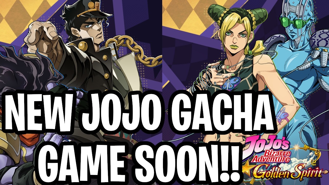 NEW JOJO GACHA GAME?! What To Know Before Playing/Launch! [JoJo's Bizarre Adventure: Golden Spirit]