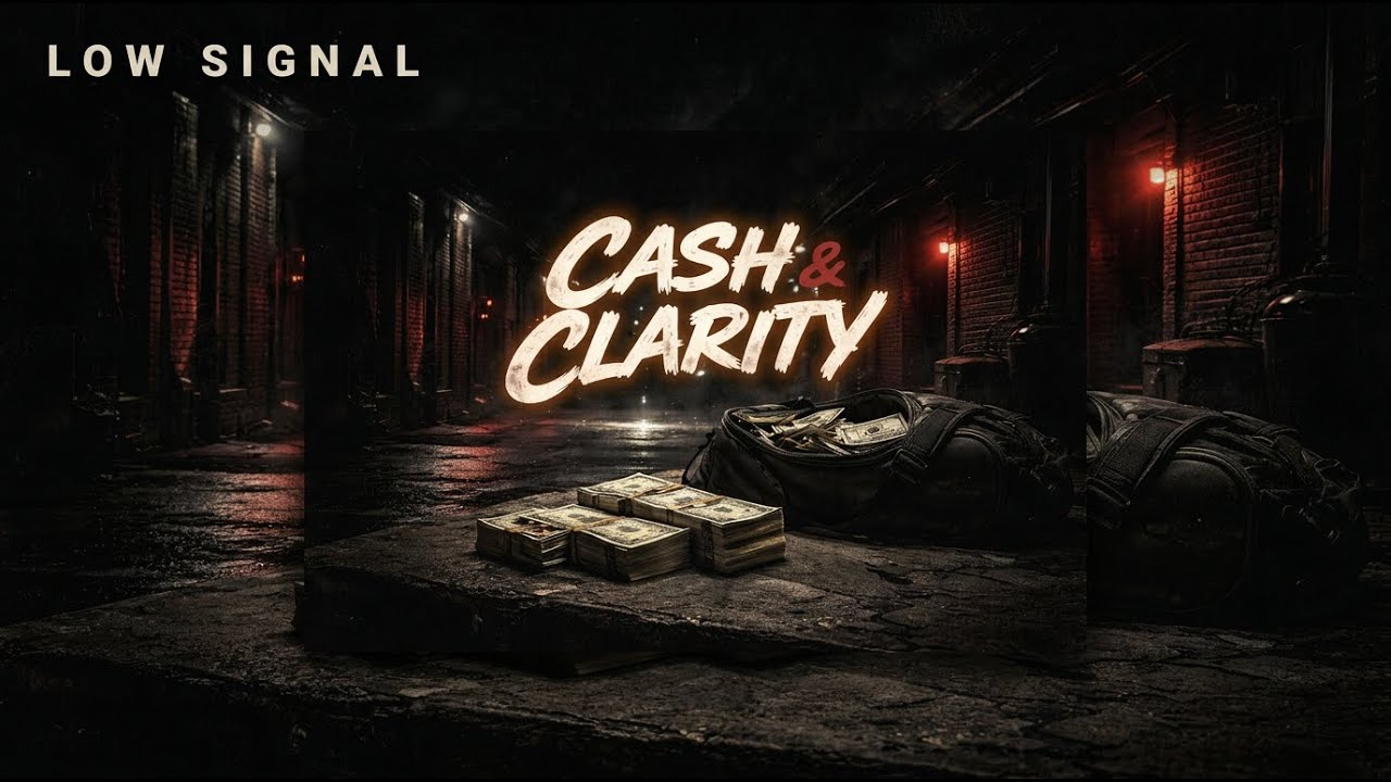 Low Signal Cash & Clarity | 44 min focused hook rap session