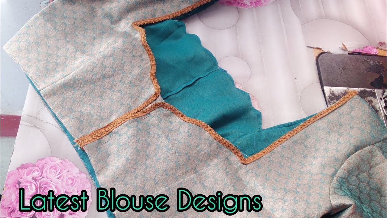 Latest Blouse Design/Back Nack design/New Blouse Design cutting and stitching #latest#viral#blouse