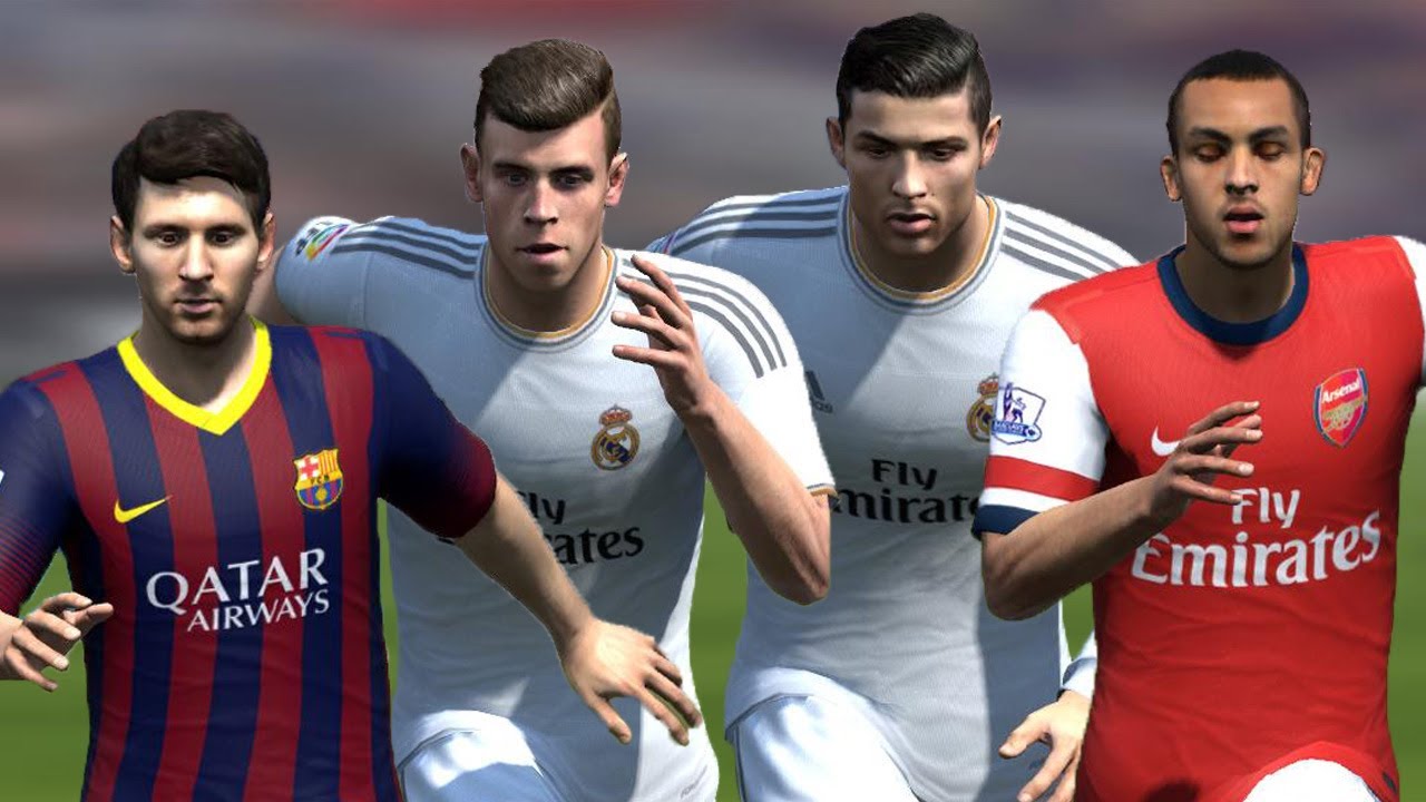 FIFA 14 Speed Test - WITHOUT BALL !
