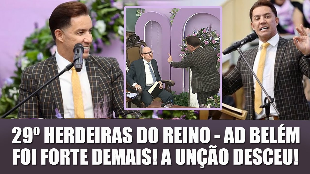 Pr. Gilmar Fiuza: Olha a unção que Deus derramou no 29º Congresso Herdeiras do Reino!