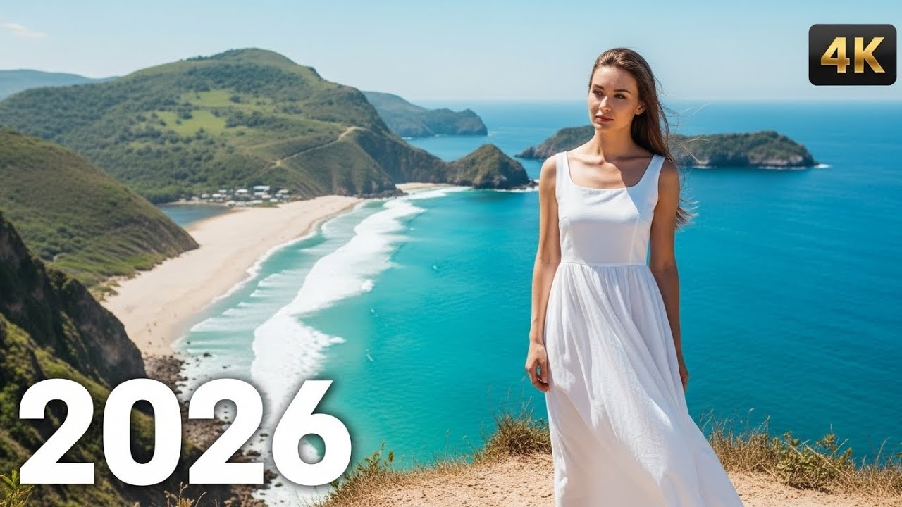 Deep Tropical Chill Mix 2026 🌴 Coastal Chill Escape 4K UHD | Vol.37