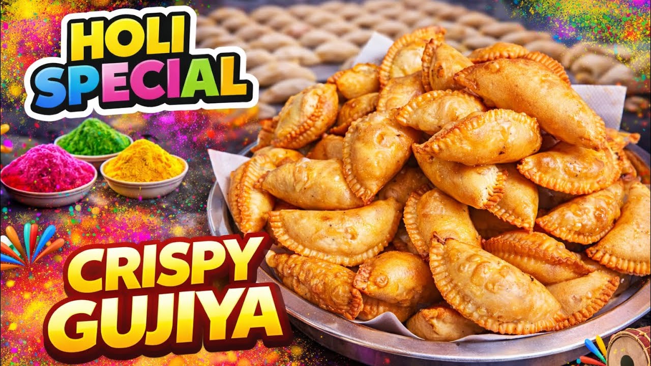     ✨😍आज हमने होली की 😋गुजिया भी बना दी 😱😨सब की हालात हुईं ख़राब गुजिया बनाते बनाते🥵