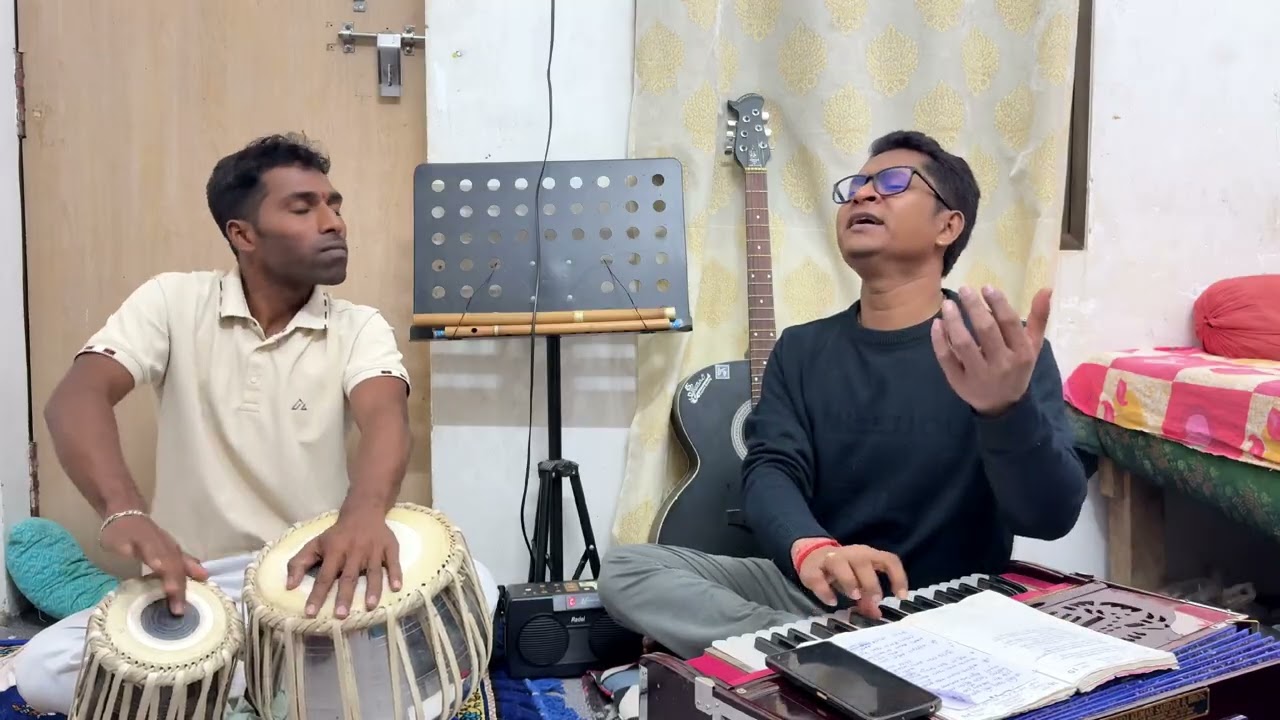 এ নদী এমন নদী | Manna Dey Cover | Live Harmonium Tabla