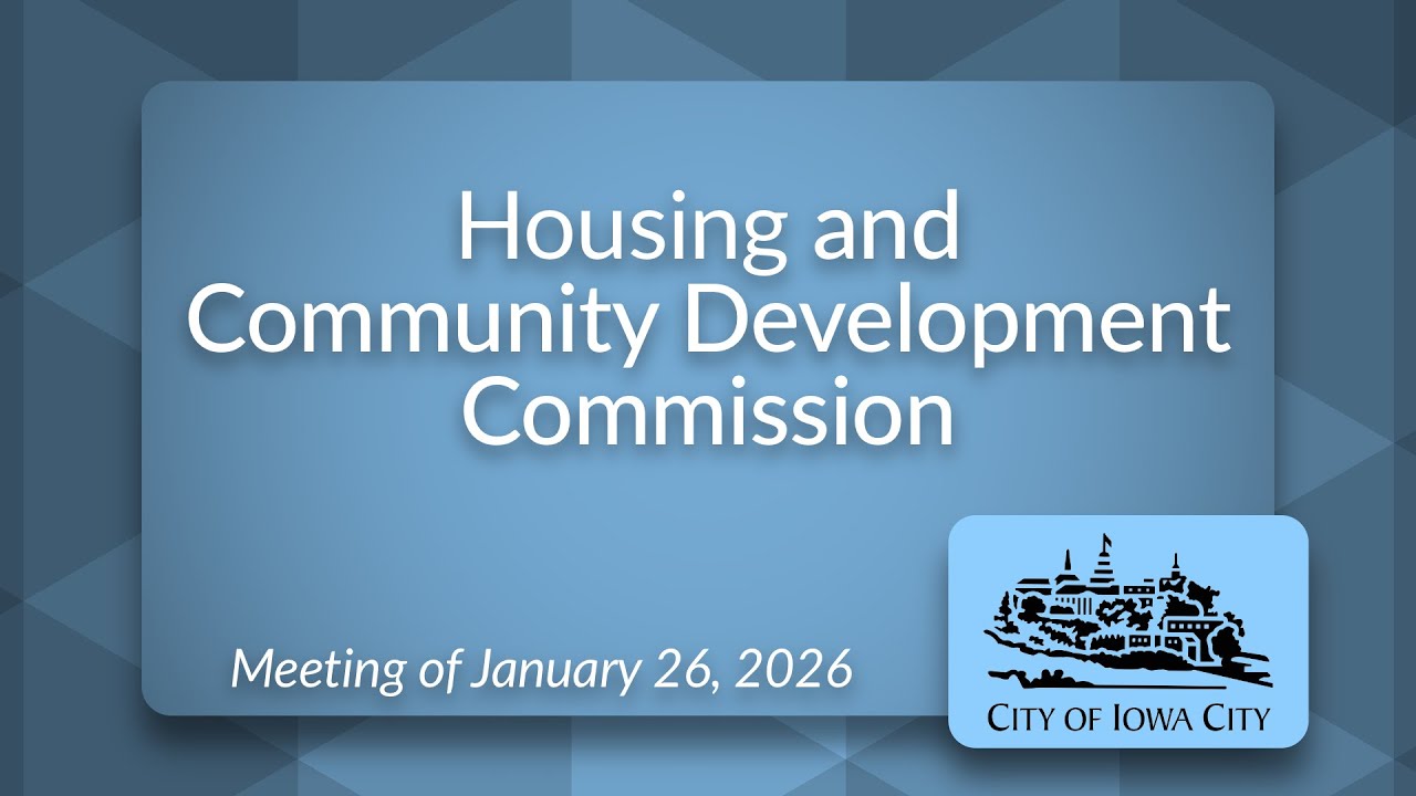 Housing and Community Development Commission Meeting of January 26, 2026