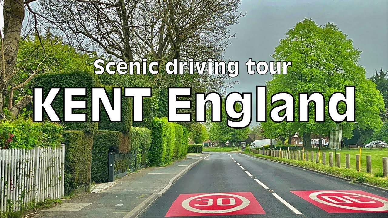Driving Downtown | London Scenic Driving Tour | Driving Kent Garden of England | London 4k HDR, 2022