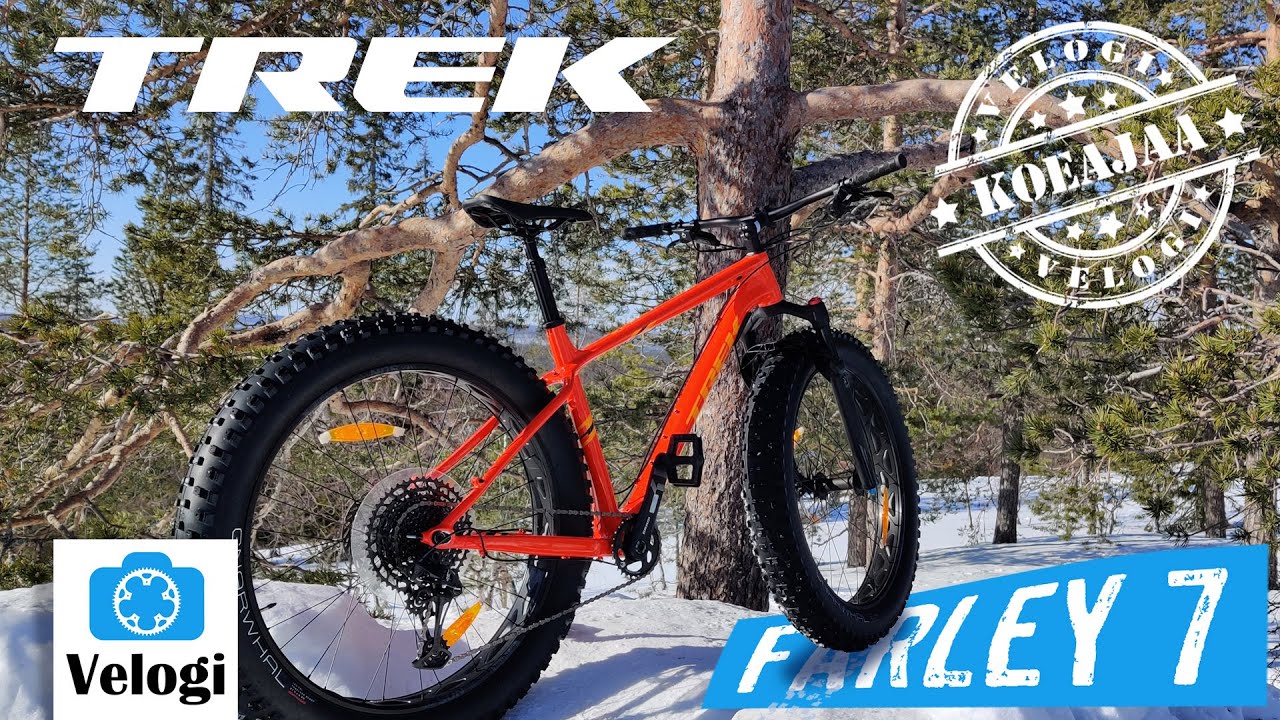 Koeajossa Trek Farley 7 fatbike