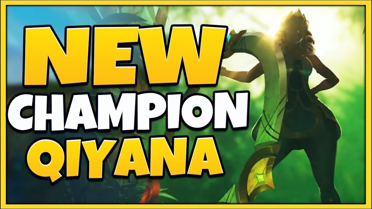 NEW CHAMPION QIYANA REVEALED! CAMOUFLAGE AD ASSASSIN 