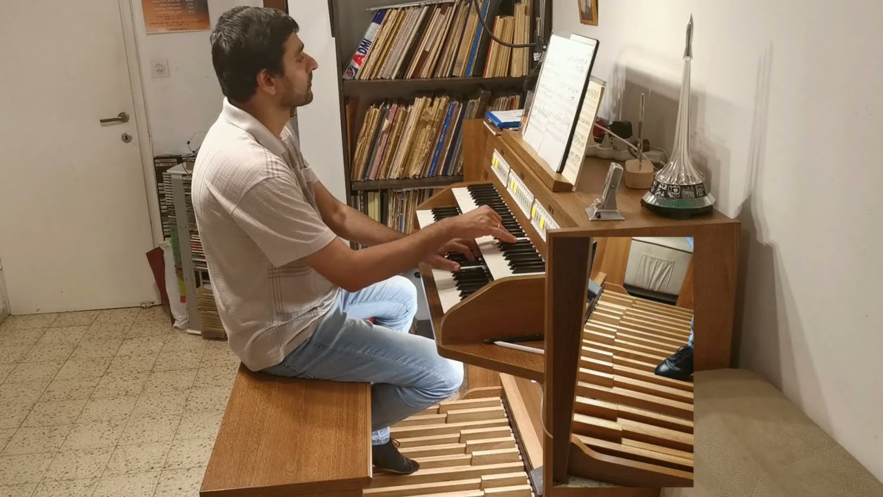 Agustin Barrios Mangore 'La Catedral' arrangement for organ by Golan Halima played by Boris Zobin