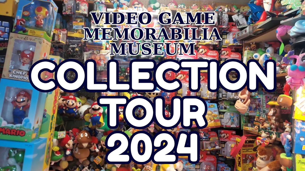 Nightram's Collection Room Tour 2024 (Video Game Memorabilia Museum)