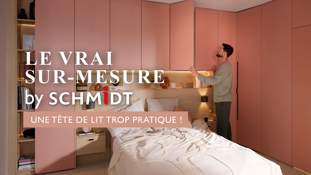 Eclairage et rangement, on a trouv&eacute; la t&ecirc;te de lit id&eacute;ale !