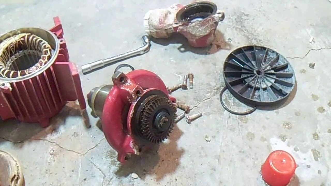 كيفية اصلاح مضخة الماء المنزلية  How to repair household water pump