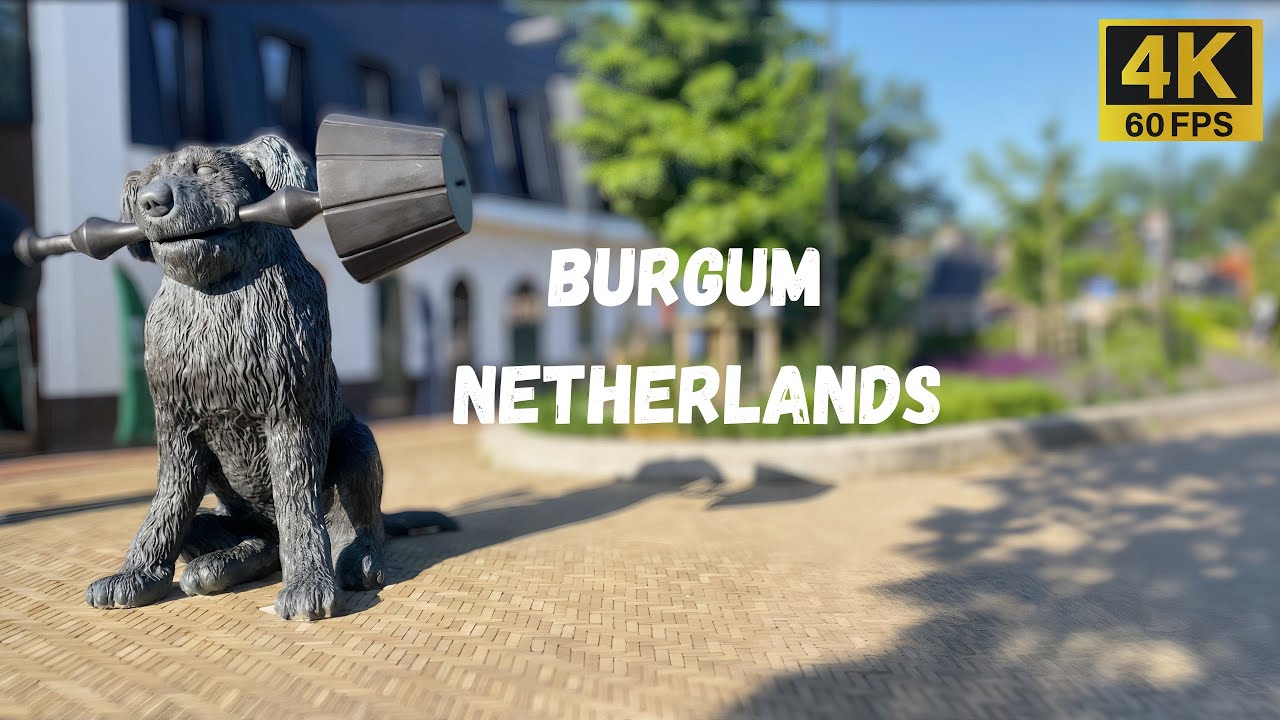 Burgum, Netherlands UNFORESEEN WALK TOUR 4K/60FPS