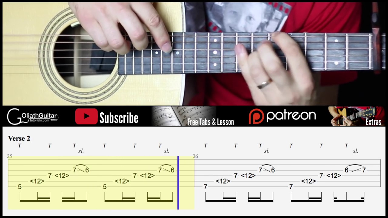[Guitar Finger Style] Flashlight - Jessie J - Guitar Tabs - Gaerth Evans