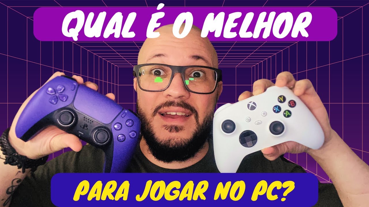 QUAL CONTROLE ESCOLHER PARA JOGAR NO PC? CONTROLE DE PS5 OU O DE XBOX?
