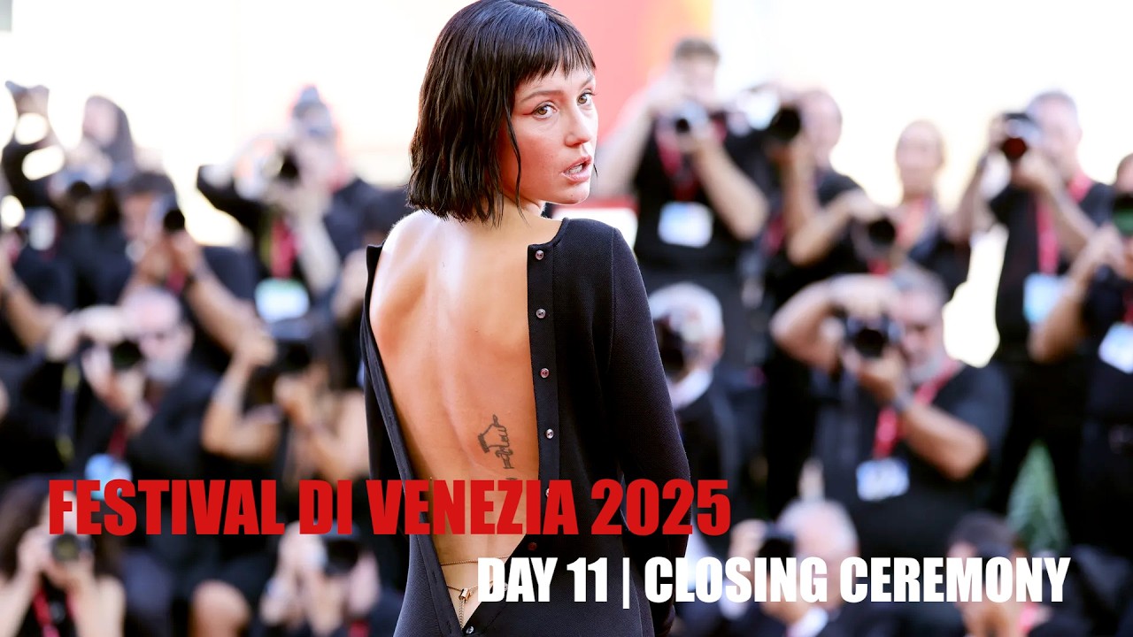 FESTIVAL DI VENEZIA 2025 | Day 11 Closing Ceremony - 4K