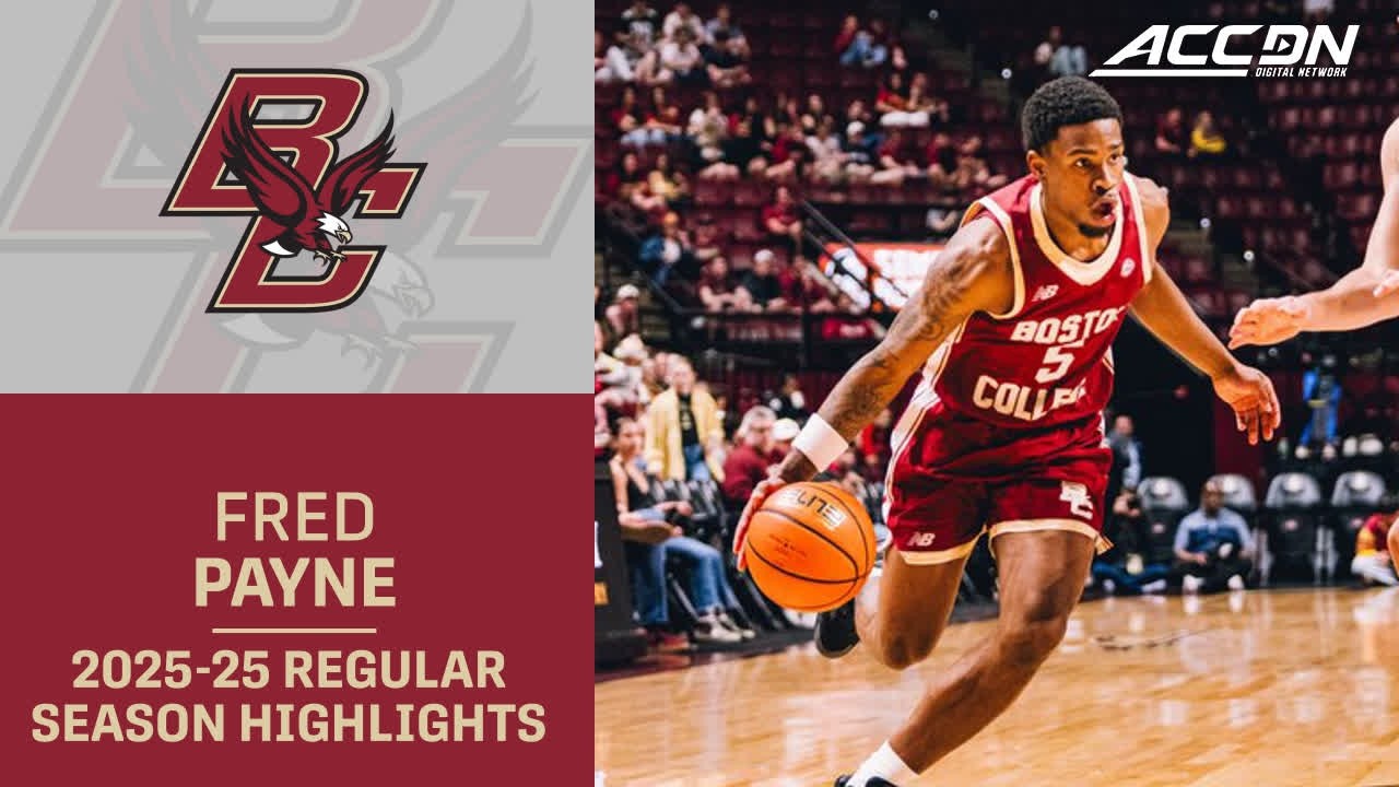 Boston College G Fred Payne Regular Season Highlights | 2025&ndash;26 ACC Men&rsquo;s Basketball