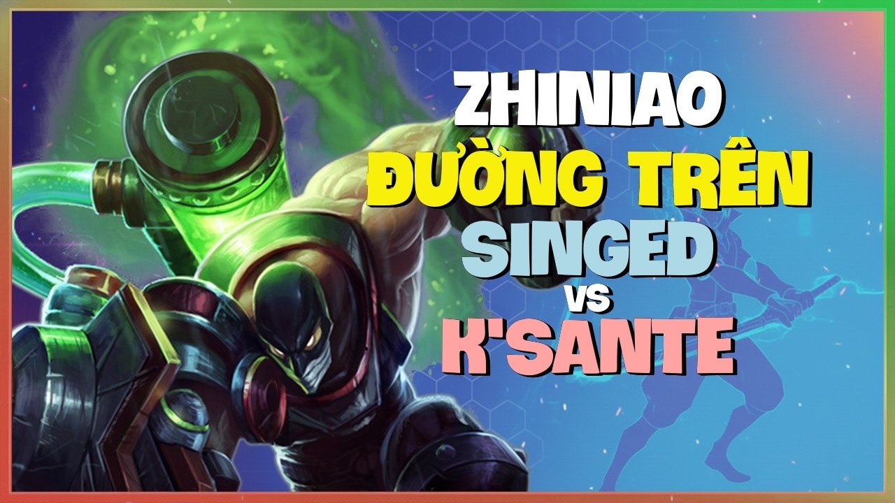 ZhiNiao Rank 1 Biến Singed Thành Ác Mộng Macro Thách Đấu Vietsub