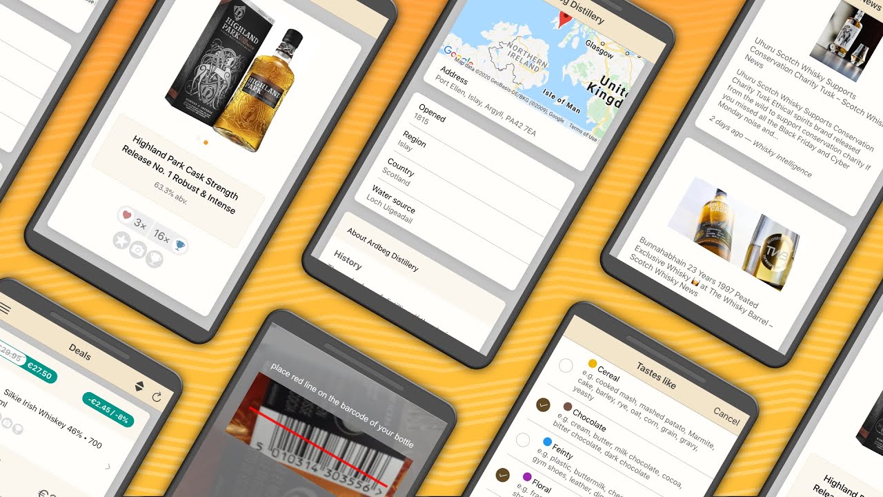 🥃 Drammer whisky app 3.0 for Android and iOS