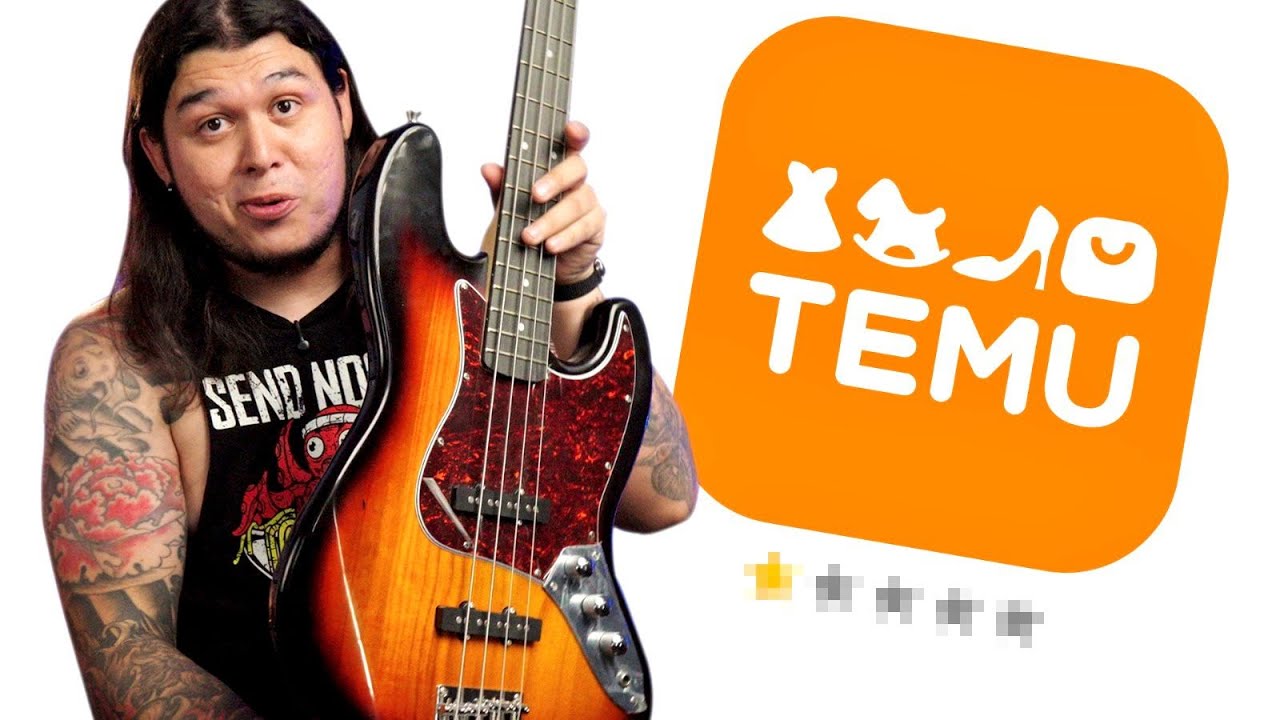 COMPRE EL BAJO MÁS BARATO DE TEMU 🎸| Eddie Warboy