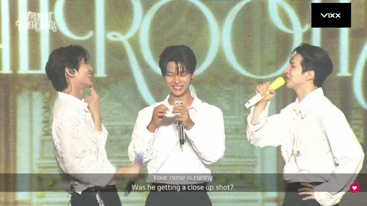 240519 VIXX Fanmeeting Starlight Ballroom Day 2 07 Walking, Love Letter, MENT