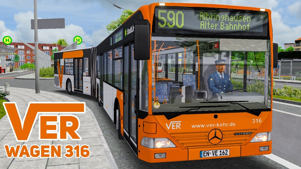 OMSI 2: Mit dem VER Wagen 316 durch Waldhofen #1 | MB O530G | Bus-Simulator
